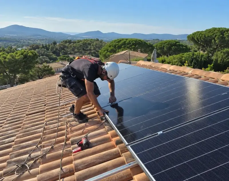 Installateur panneaux solaires Les Haies — pose photovoltaïque sur toiture